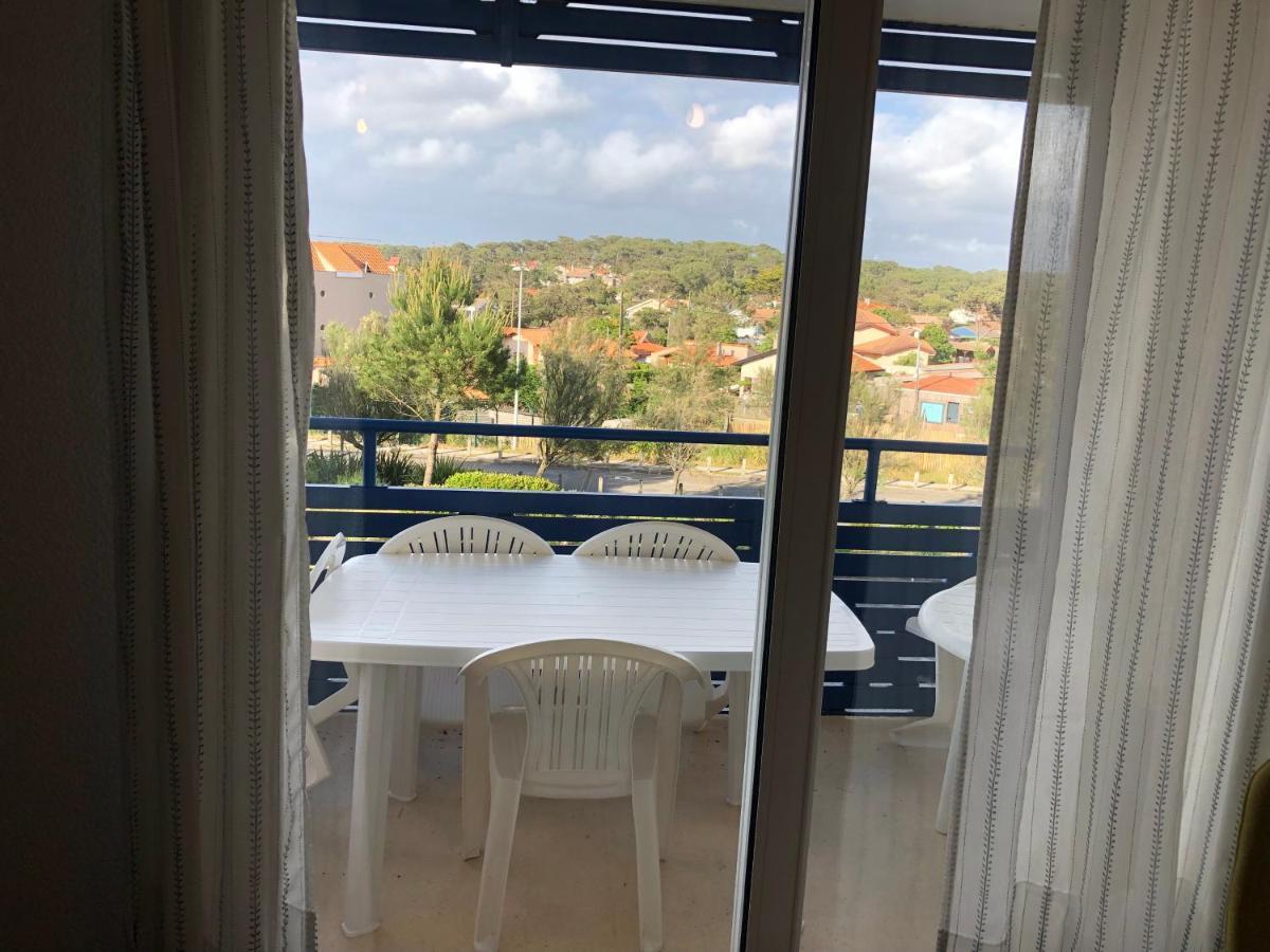 Appartement Climatise Avec Piscine & Mer Bleu Marine Lacanau Eksteriør bilde