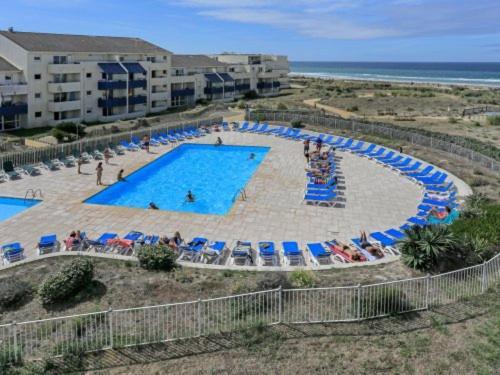 Appartement Climatise Avec Piscine & Mer Bleu Marine Lacanau Eksteriør bilde