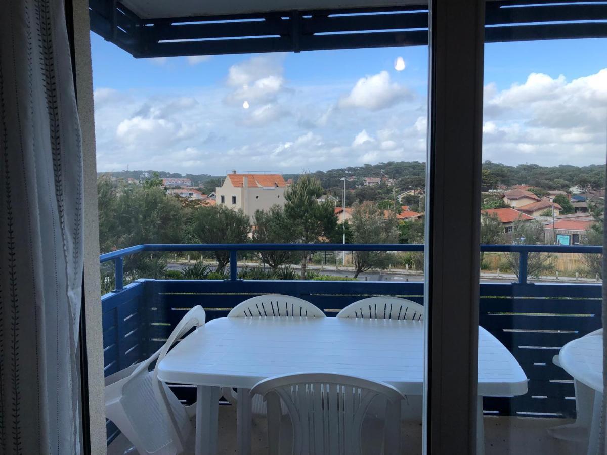 Appartement Climatise Avec Piscine & Mer Bleu Marine Lacanau Eksteriør bilde